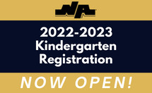  2022-2023 Kindergarten Registration Now Open